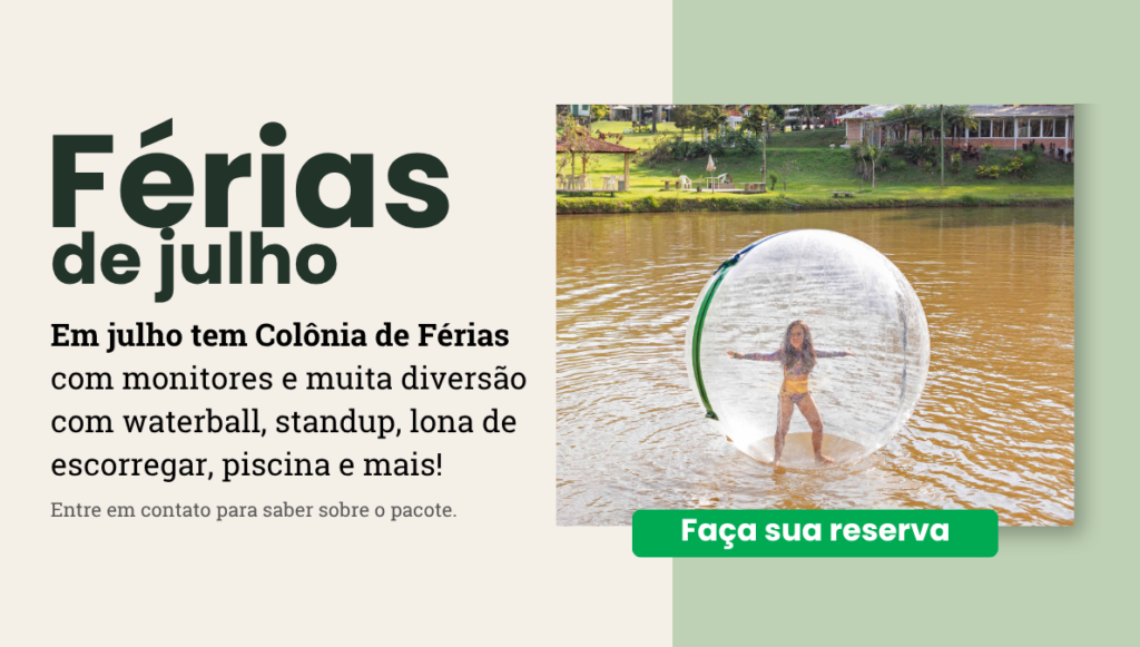 Colônia de férias de julho