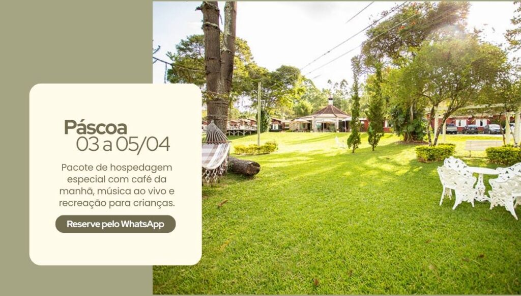 pacote hospedagem páscoa